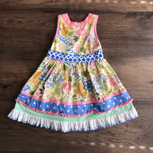 Matilda Jane faux wrap dress size 4 - Picture 3 of 3